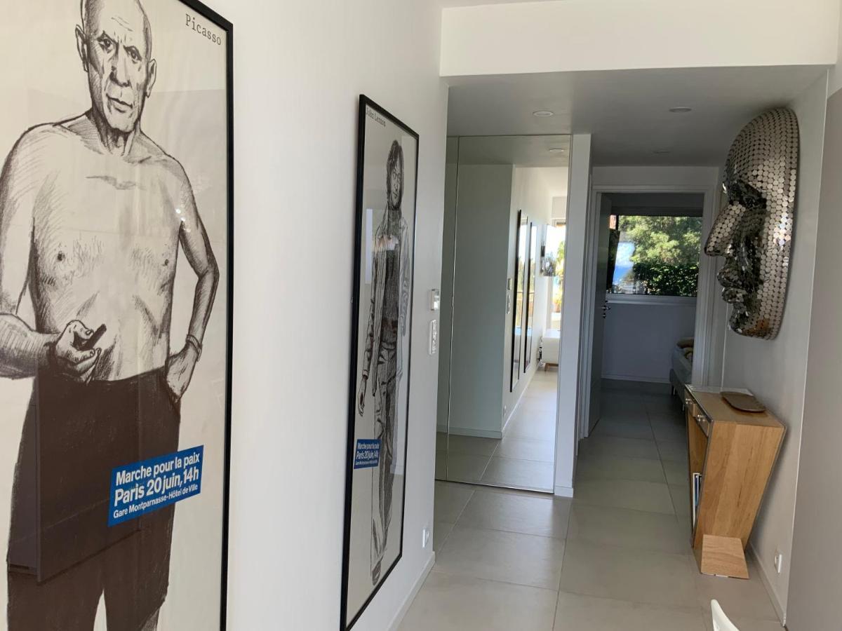 Appartement 2 Chambres Vue Mer Panoramique, Proche Croisette Cannes วาลูริส ภายนอก รูปภาพ