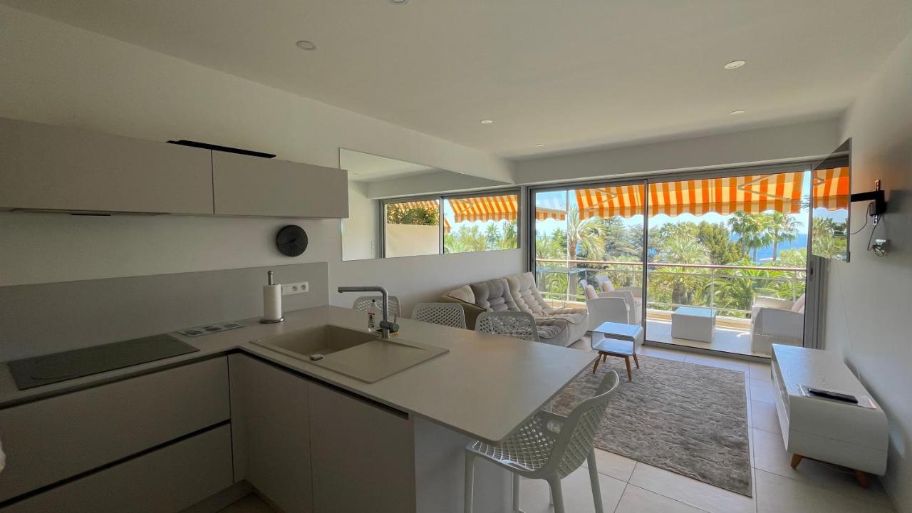 Appartement 2 Chambres Vue Mer Panoramique, Proche Croisette Cannes วาลูริส ภายนอก รูปภาพ