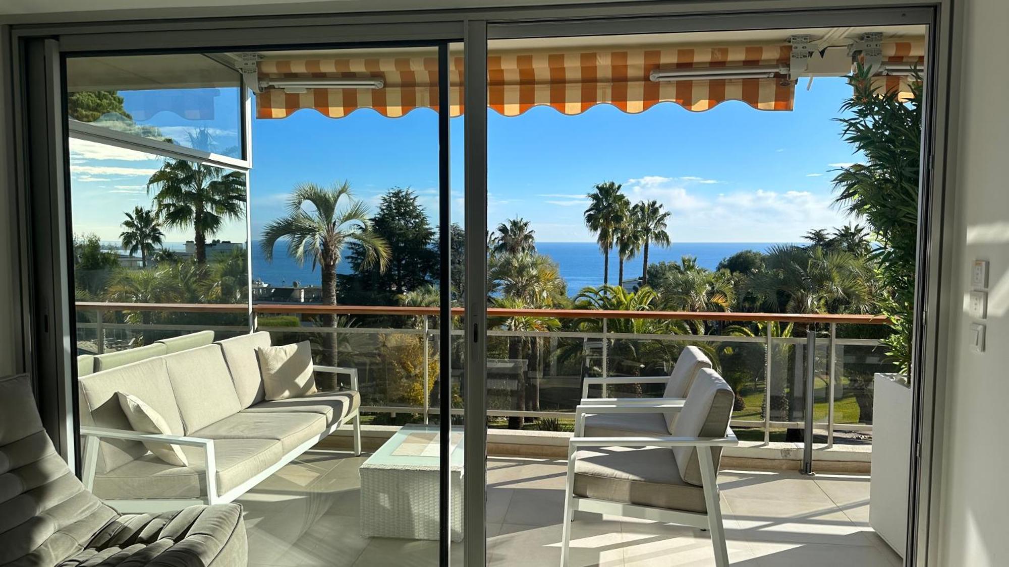 Appartement 2 Chambres Vue Mer Panoramique, Proche Croisette Cannes วาลูริส ภายนอก รูปภาพ